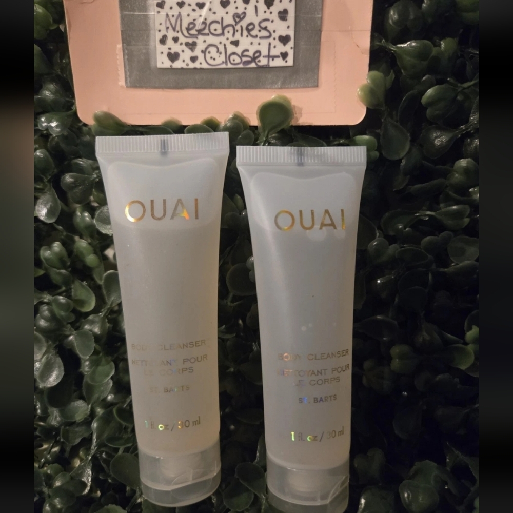 OUAI Body Cleanser St. Barts Travel Size 1 fl oz (30 Ml) New Sealed X2